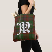 Maguire Clan Tartan Monogram Tote Bag (Dichtbij)