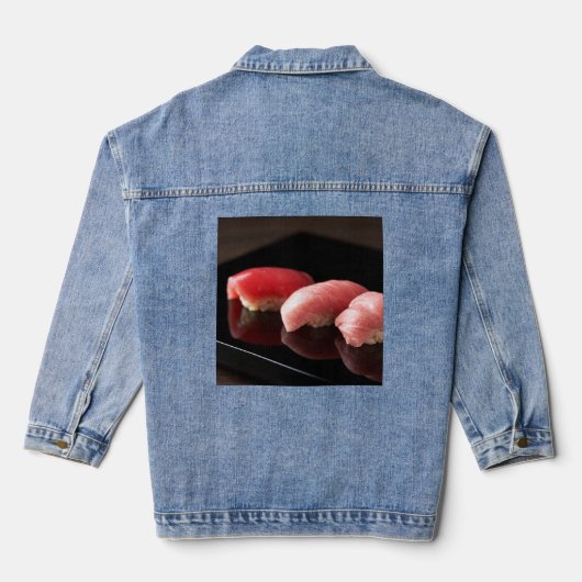 Maguro Reflection – Silent Luxury on Denim Denim Jacket (Achterkant)