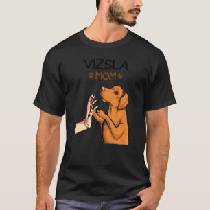 Magyar Vizsla mam Dog mamma Women T-shirt