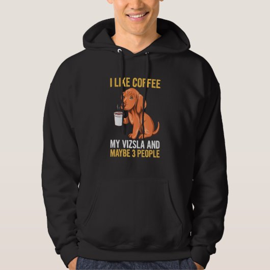 Magyar Vizsla, ontwerp voor een V.S. Hoodie (Voorkant)