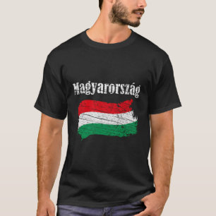 Magyarorszag Hongaarse vlag Hongarije T-shirt