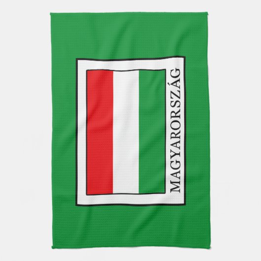 Magyarorzzag Theedoek (Verticaal)