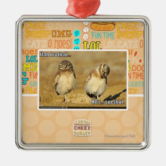 Mah brothah metalen ornament (Voorkant)