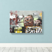 Mah Coza Graffiti à impression unique (Insitu (Plancher de Bois))