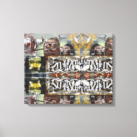 Mah Coza Graffiti Single Print (Voorkant)