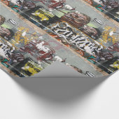Mah coza, Graffiti, Spanje Glossy Wrapping Paper Cadeaupapier (Hoek)
