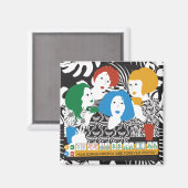 Mah Jong Amis Magnet (Recto/Verso)