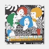 Mah Jong Amis Magnet (Devant)