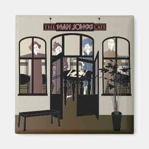 Mah Jong Cafe Magnet Magneet