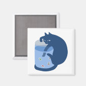 Mah Jong Cat Magneet (Voorkant / Achterkant)