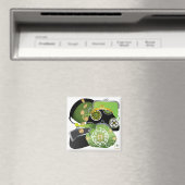 Mah Jong Coin Porses Magnet Magneet (Insitu (Vaatwasser))