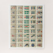 Mah-Jong ensemble puzzle (Vertical)