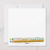 Mah Jong Friends Flat Kaart (Achterkant)