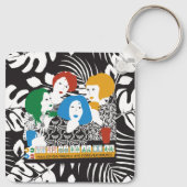 Mah Jong Friends Sleutelhanger (Achterkant)