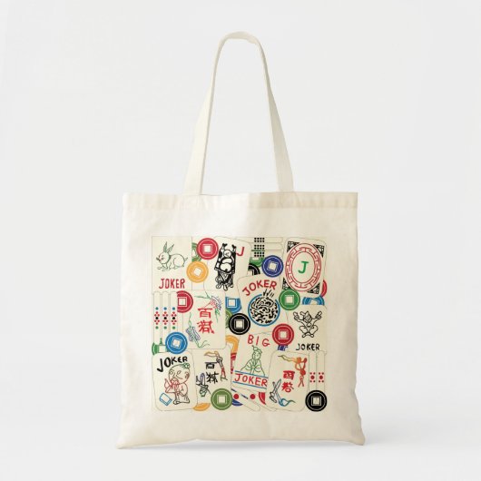 Mah Jong Jokers en munten tas (Voorkant)