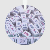 Mah Jong Kerstornament Ornament (achterkant)