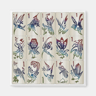 Mah Jong One Bams Magneet