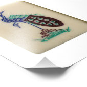 Mah-Jong Peacock, photo imprimé (Coin)