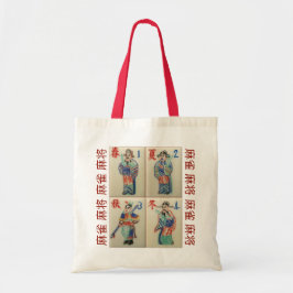 Mah-Jong Season tiles 2 with 麻 雀 麻 将 Tote Bag