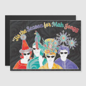 Mah Jong Seizoen Flat Magnet (Voorkant / Achterkant)