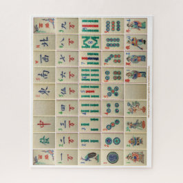 Mah-Jong set puzzle Legpuzzel