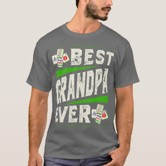 Mah Jong Speler Beste Opa Mahjong T-shirt