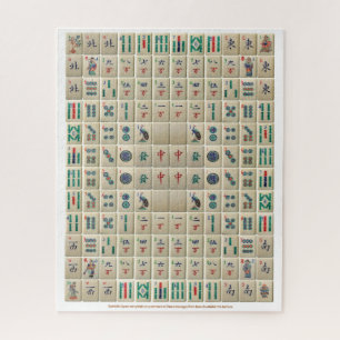 Mah-Jong Symbolic Square puzzle Legpuzzel