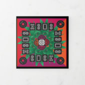 Mah Jongg 2025 Trifold Kaart (Cover)