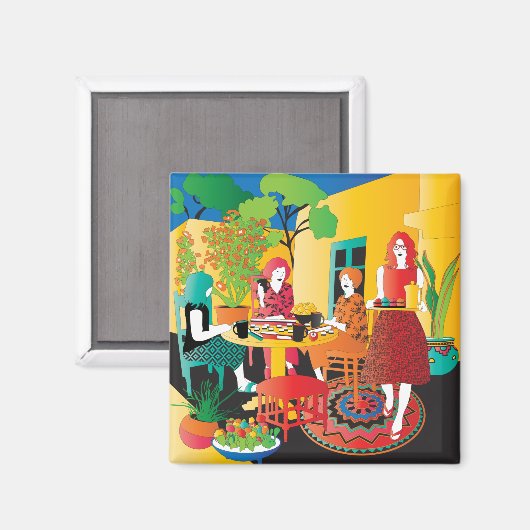 Mah Jongg Adobe Magnet (Recto/Verso)