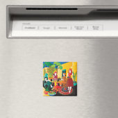 Mah Jongg Adobe Magnet Magneet (Insitu (Vaatwasser))