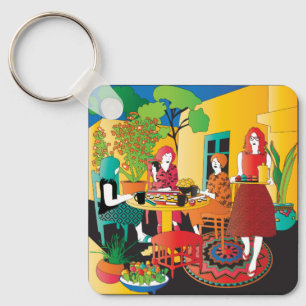 Mah Jongg Adobe Sleutelhanger
