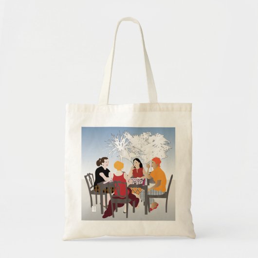 Mah Jongg Alfresco Bag Tote Bag (Voorkant)