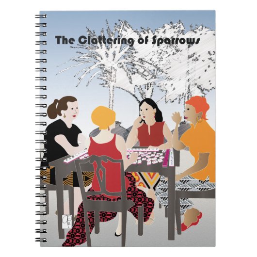 Mah Jongg Alfresco-laptop Notitieboek (Voorkant)