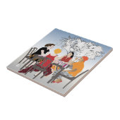 Mah Jongg Alfresco Tile Tegeltje (Zijkant)