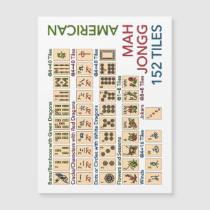 Mah Jongg American Tiles