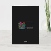 Mah Jongg Année Fleurs Carte (Dos)