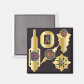 Mah Jongg Bijoux Magnet (Recto/Verso)