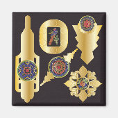 Mah Jongg Bijoux Magnet (Devant)