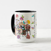 Mah Jongg Birds Mok (Voorkant links)