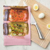 Mah Jongg Canning Towel Theedoek (Quarter Fold)