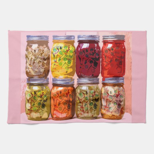 Mah Jongg Canning Towel Theedoek (Horizontaal)