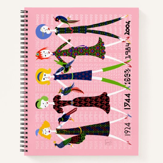 Mah Jongg Carnet de 100 ans (Devant)