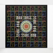 Mah Jongg Carrés triple carte (Intérieur au milieu)