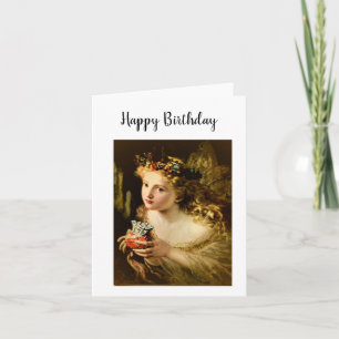 Mah Jongg Carte d'anniversaire Fairy