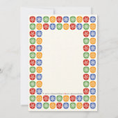 Mah Jongg Carte moderne à plat (Dos)