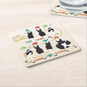 Mah Jongg Charleston Onderzetter (Schuin)