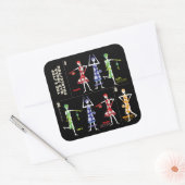 Mah Jongg Charleston Stickers (Envelop)