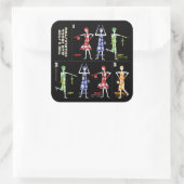 Mah Jongg Charleston Stickers (Tas)