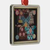 Mah Jongg Coat Metalen Ornament (Rechts)