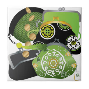 Mah Jongg Coin Purses Tile Tegeltje